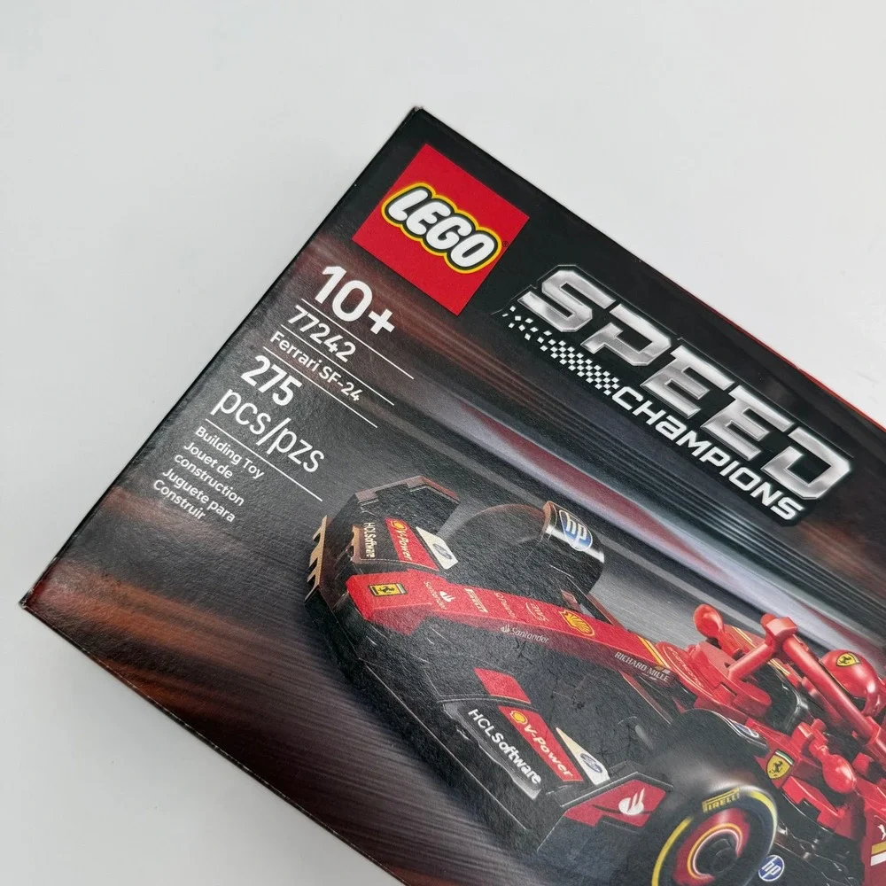 LEGO Speed Champions Ferrari F1 Race Car Set 275 Piece Block New